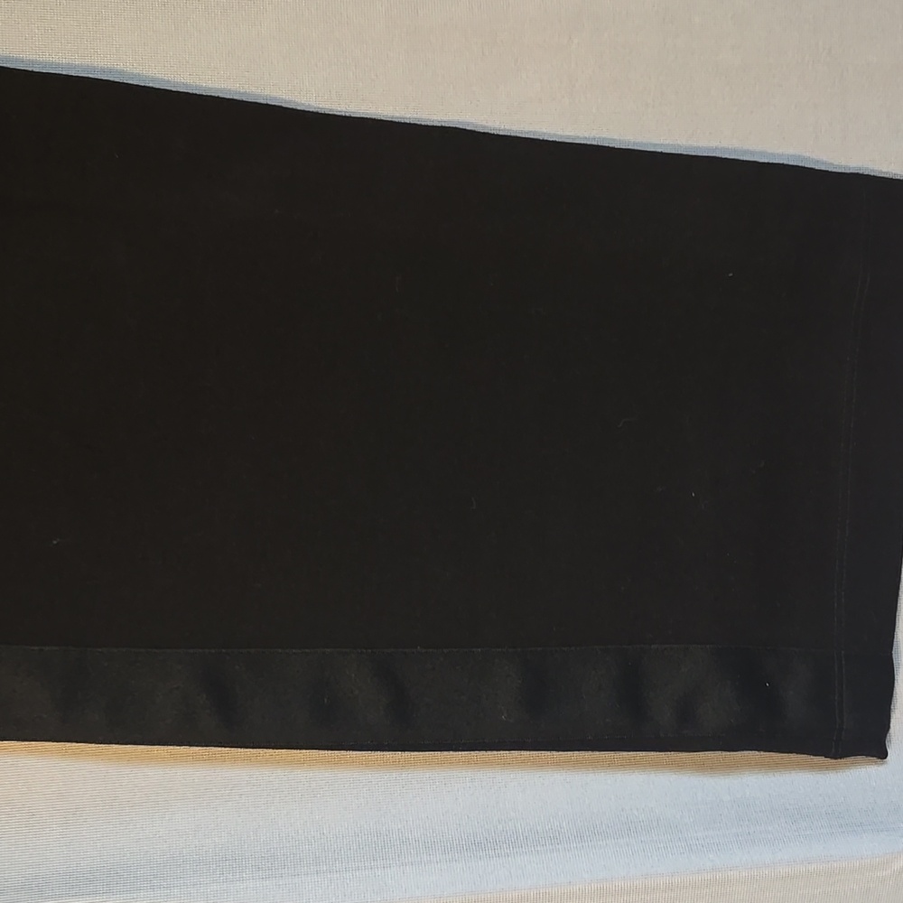 Ruby Ribbon Black Tuxedo Trim Leggings Size Large NWOT - Picture 5 of 9